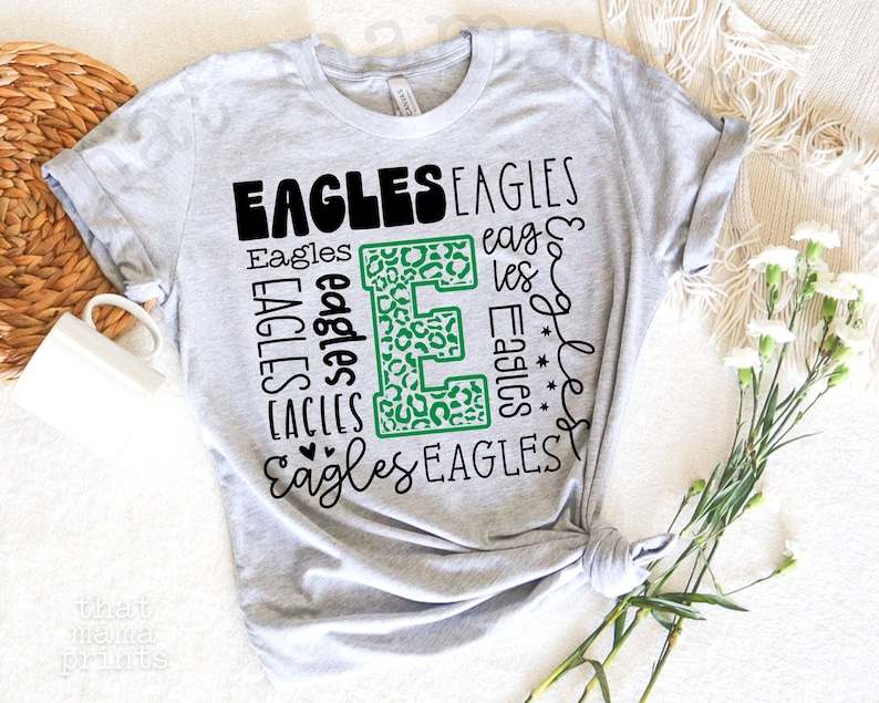 Eagles Svg, Eagles SVG & PNG | Eagles Typography Svg | Eagles Cheer Svg | Eagles Football Svg