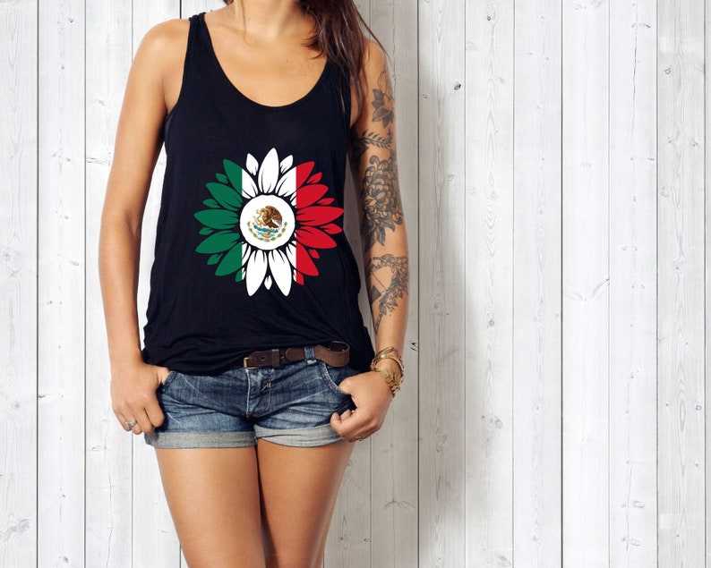 Mexican Eagle Svg, Mexico Sunflower Svg | Mexico Flower Svg | Mexican Flag svg Instant Download#5