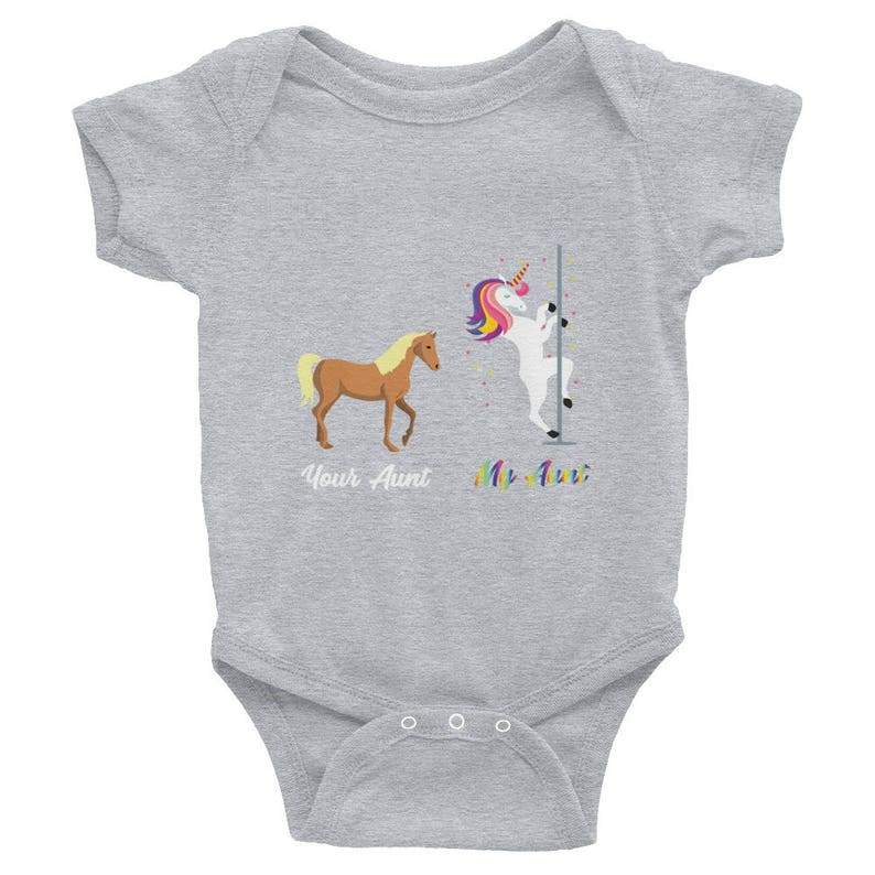 Your aunt my aunt best sale unicorn onesie