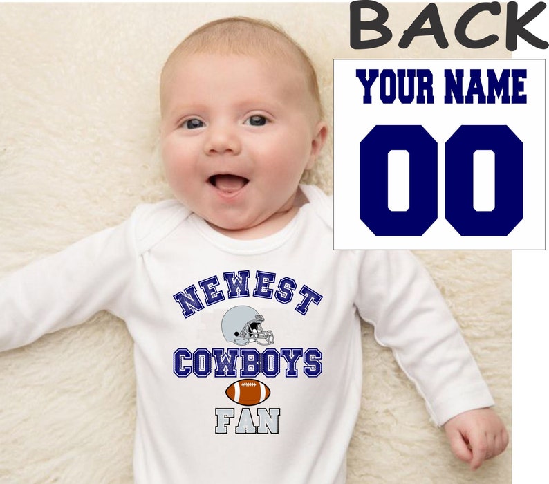 custom infant dallas cowboys jersey