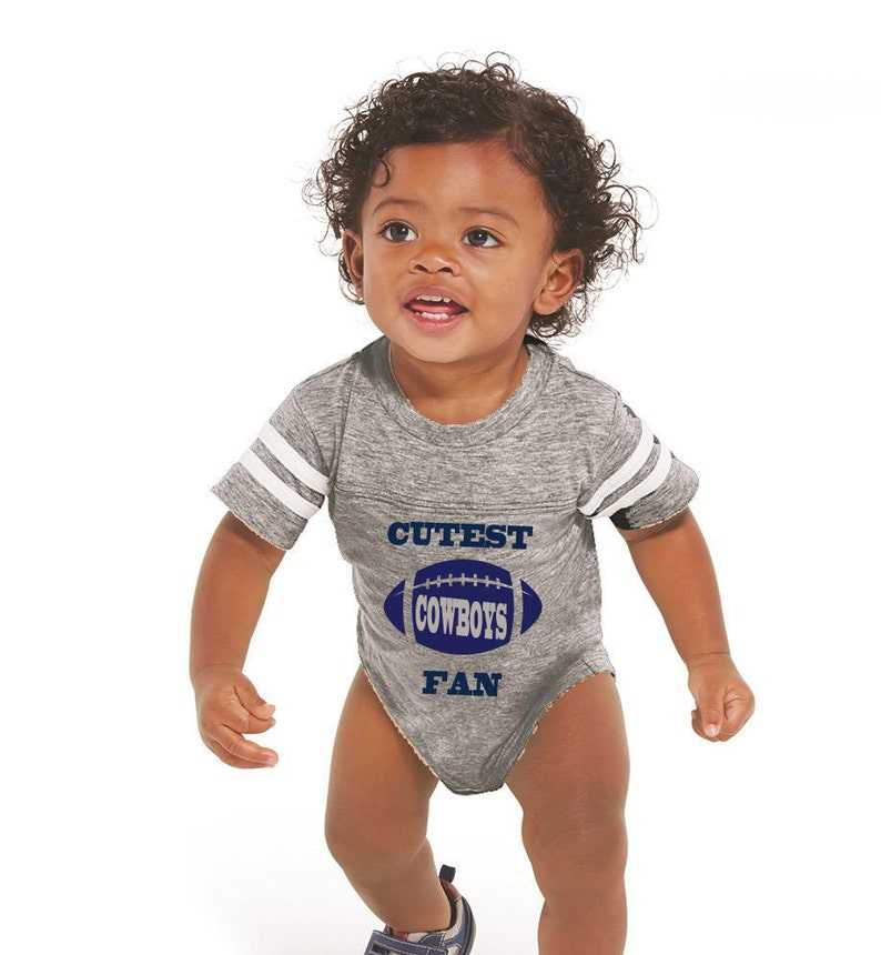 Newborn Onesie, Newborn Onesies, Cutest Cowboys Fan Bodysuit