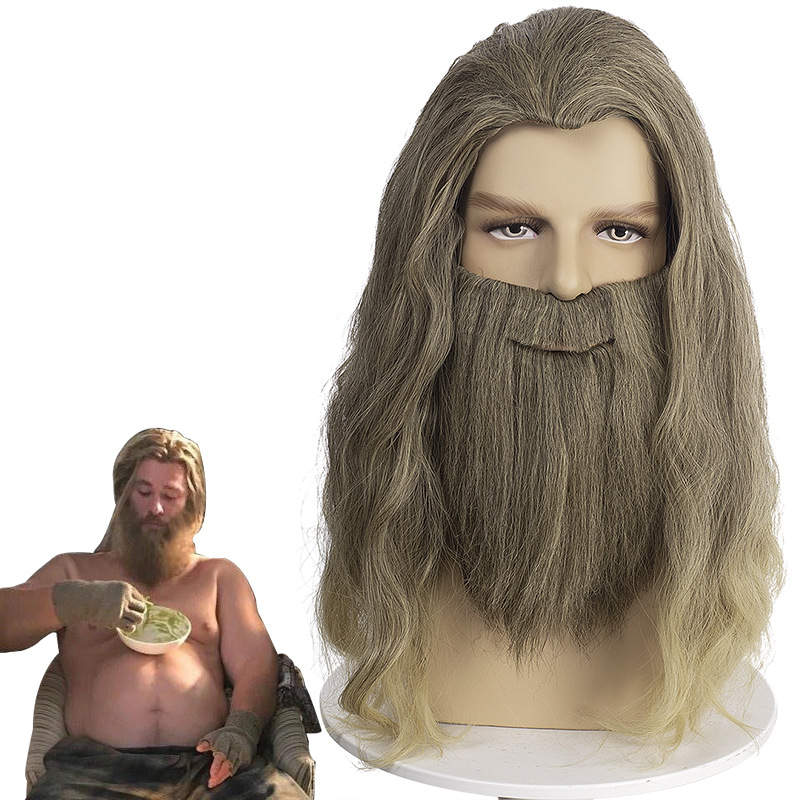 Fat Thor Medium And Short Cos Anime Wig Fat Thor Costume