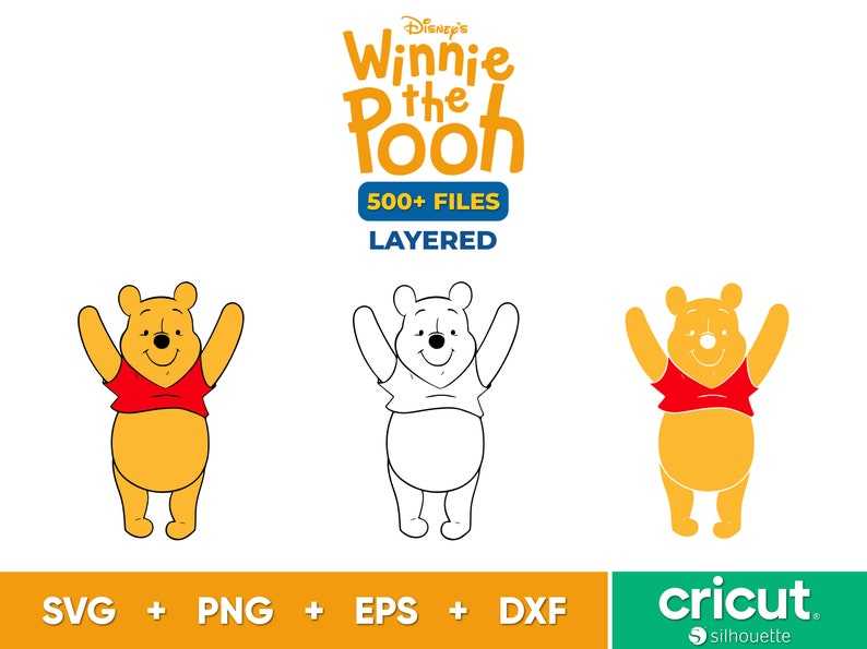 Winnie The Pooh Honey Pot SVG by SVGbees: SVG Files for Cricut - Get  Premium SVGs on Dribbble