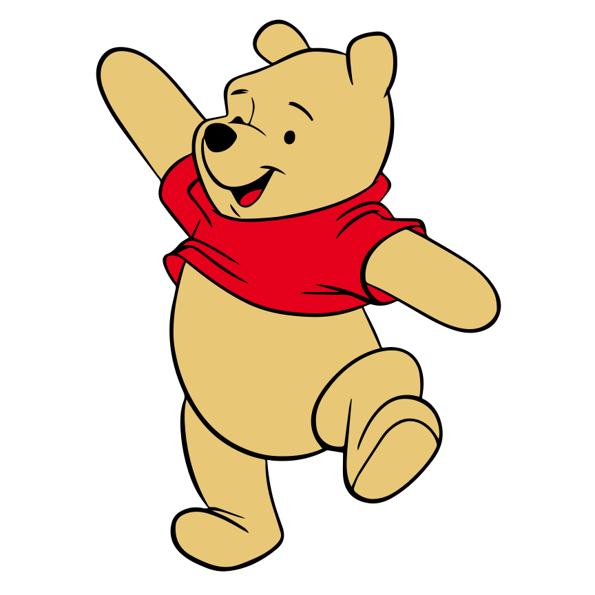 Free Winnie The Pooh SVG | cartooncharactersvg.com