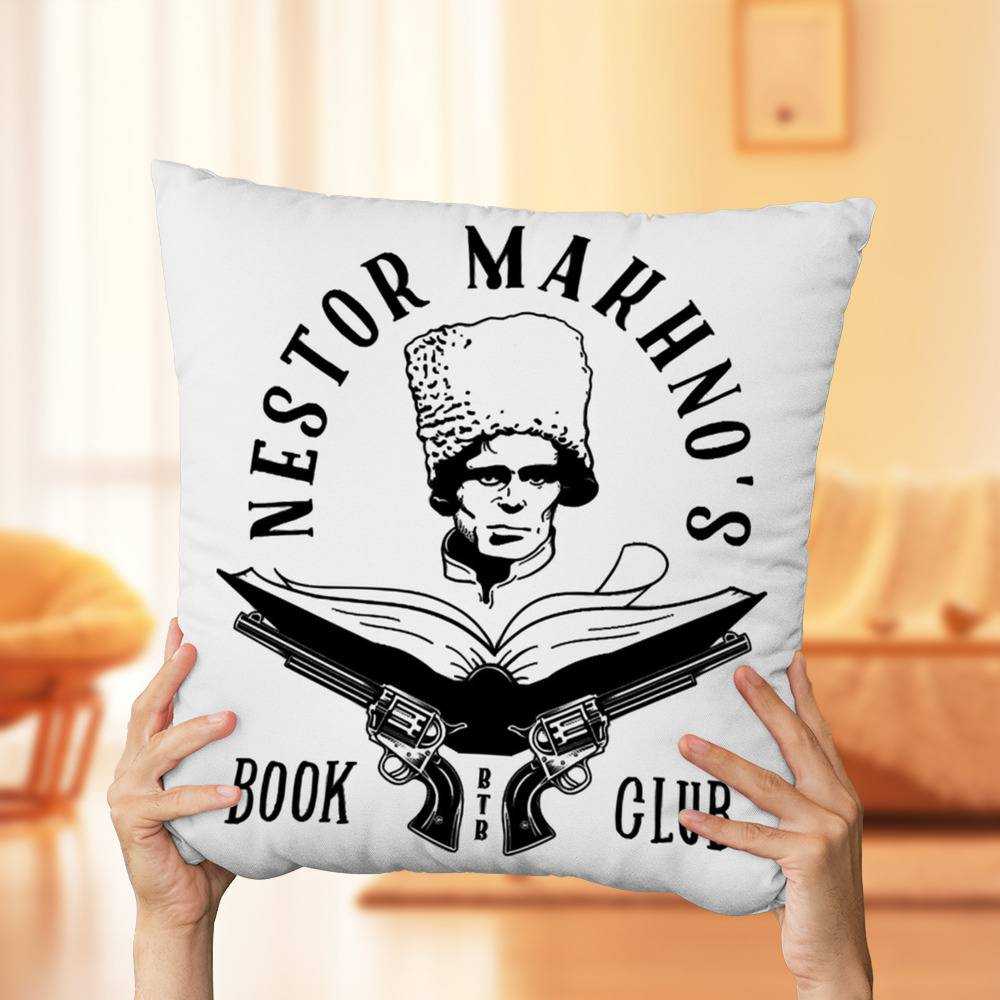 behindthebastards Nestor Makhno's Book Club - Black Version T-Shirt