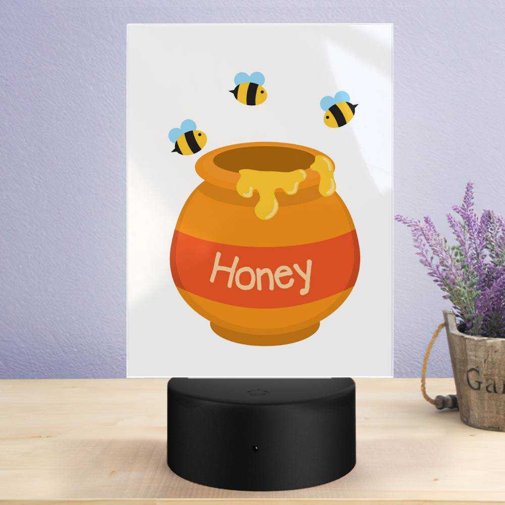 Winnie the pooh honey sales pot lamp