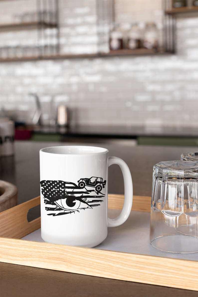 Girl Eye Flag Offroad Svg#3