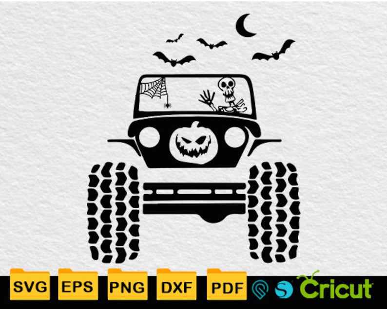 Download Skeleton Offroad SVG Halloween Svg Designs For Your Craft Projects 