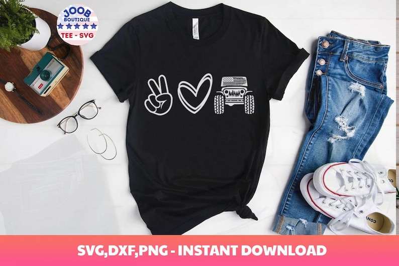 Peace Love offroad style SVG,4WD,Peace Love SVG,Peace Sign Svg,Offroad life,Offroad Heart Girl,American offroad Svg,4x4 offroad Lover,Cricut#3