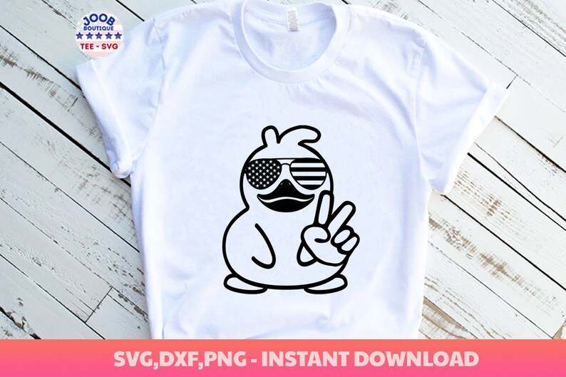 Duck with us Sunglass svg Creativity and Fun Digital Download 