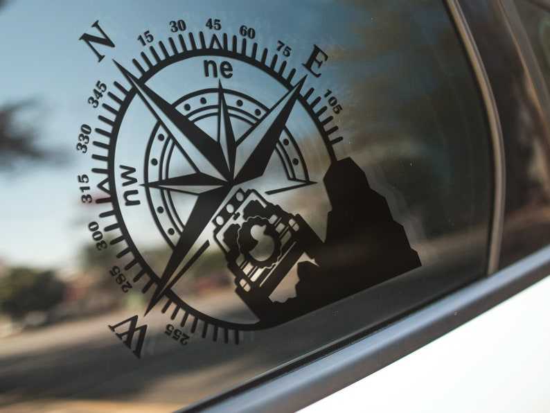 Compass Duck Off Road Car Svg, Off Road Mountain Svg, Compass Car Design, Duck Duck Svg, Offroad Svg, Off Road Decal, Svg File For Cricut#2