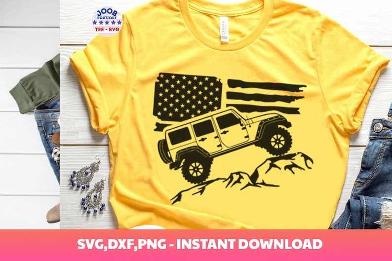 American Classic offroad Svg,Hiking Design,Adventure  Offroad,USA Flag,Amarican Flag offroad, offroad Clip art,offroad 4x4,Cricut Silhouette#3