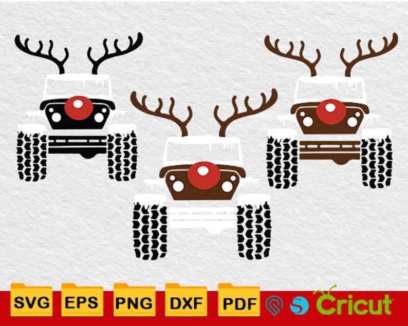 Download Reindeer Offroad Svg Bundle Designs For Your Craft Projects