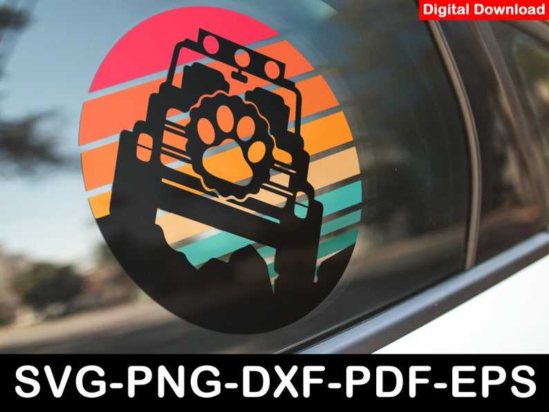 Off Road Bundle Svg, 8 Popular 4x4 Special Decal Designs, Off Road Duck Car Svg Designs, Svg File For Cricut, Clipart, Png, Svg, Dxf, Eps#5