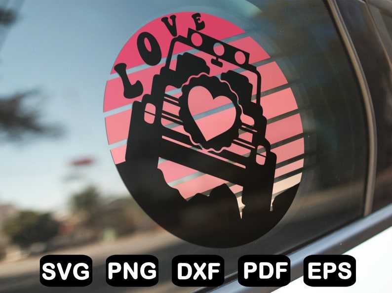 Valentines Day Off Road Svg, Love 4x4 Svg, Heart Off Road , Valentine Shirt Design, Clipart, Cut File, Iron on Transfer, Png, Svg ,Dxf, Eps#4