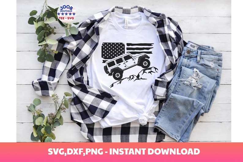 American Classic offroad Svg,Hiking Design,Adventure  Offroad,USA Flag,Amarican Flag offroad, offroad Clip art,offroad 4x4,Cricut Silhouette#2