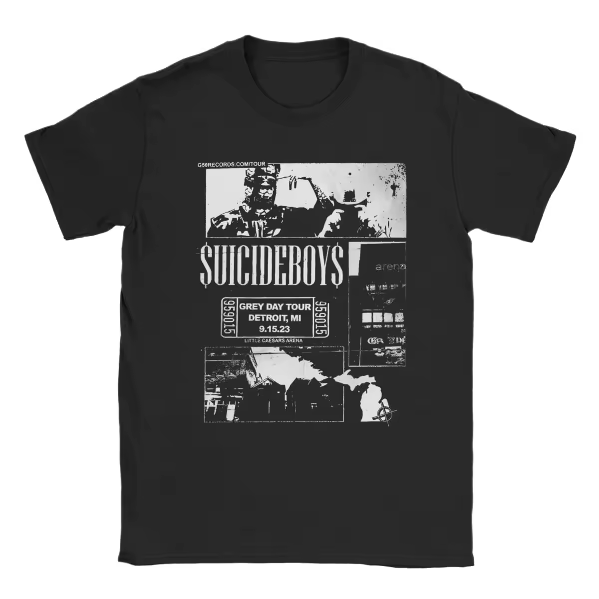 Vintage Tour Suicideboys T Shirt Men Women High Quality Cotton Funny Tshirts