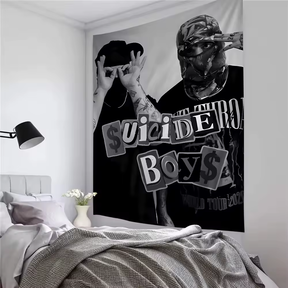 Suicideboy Large Tapestry Art