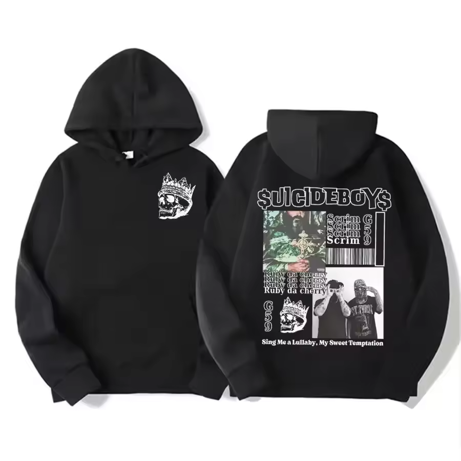 Vintage Suicideboys G59 Hoodies I Want To Die in New Orleans Ruby Da Cherry Hoodie