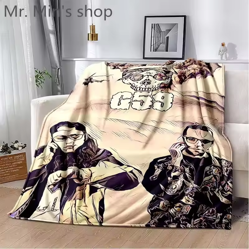 Grey59 G59 Suicideboys Throw Blankets Family travel blanket