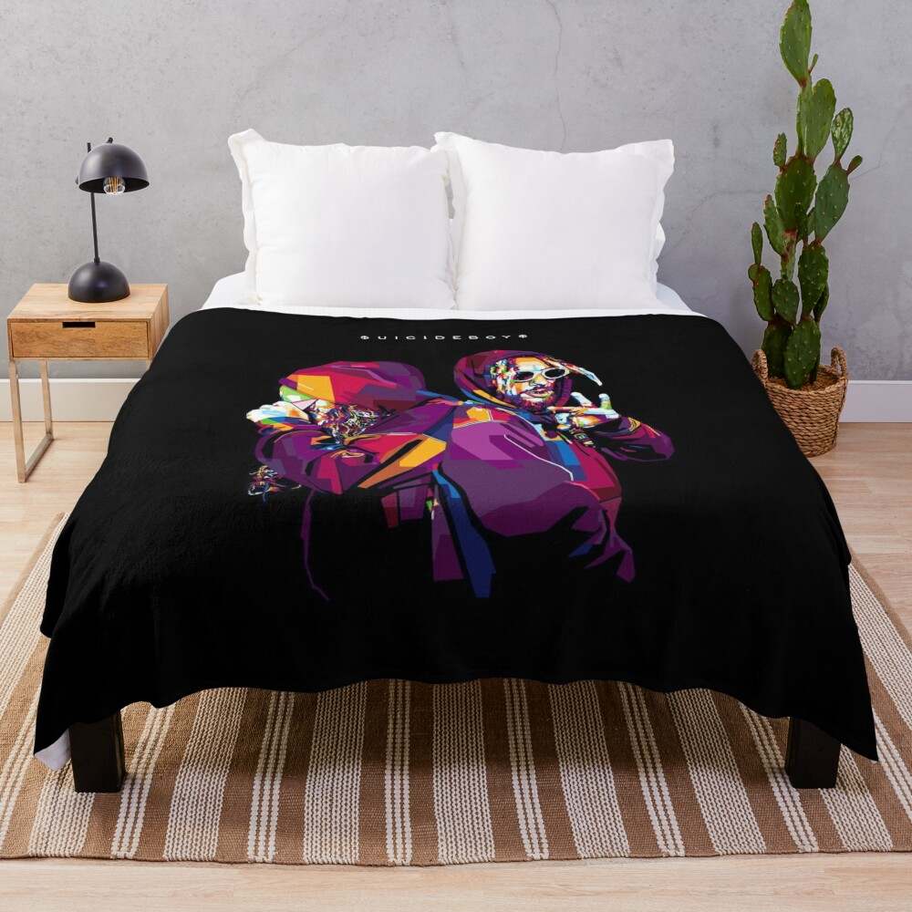 $uicideboy$ Throw Blanket Comfortable and Stylish#1