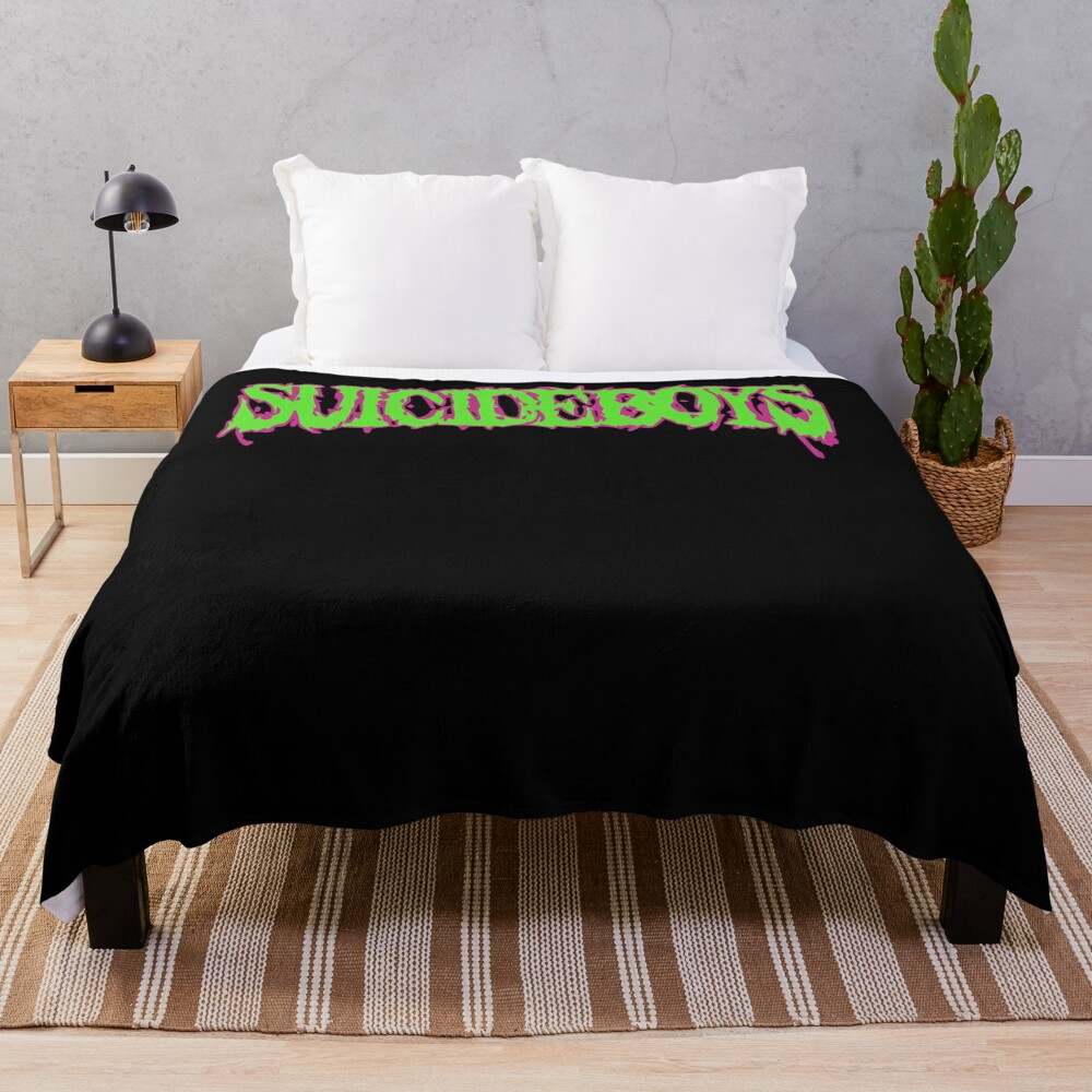 Suicideboys Logo Throw Blanket Comfortable and Stylish#1