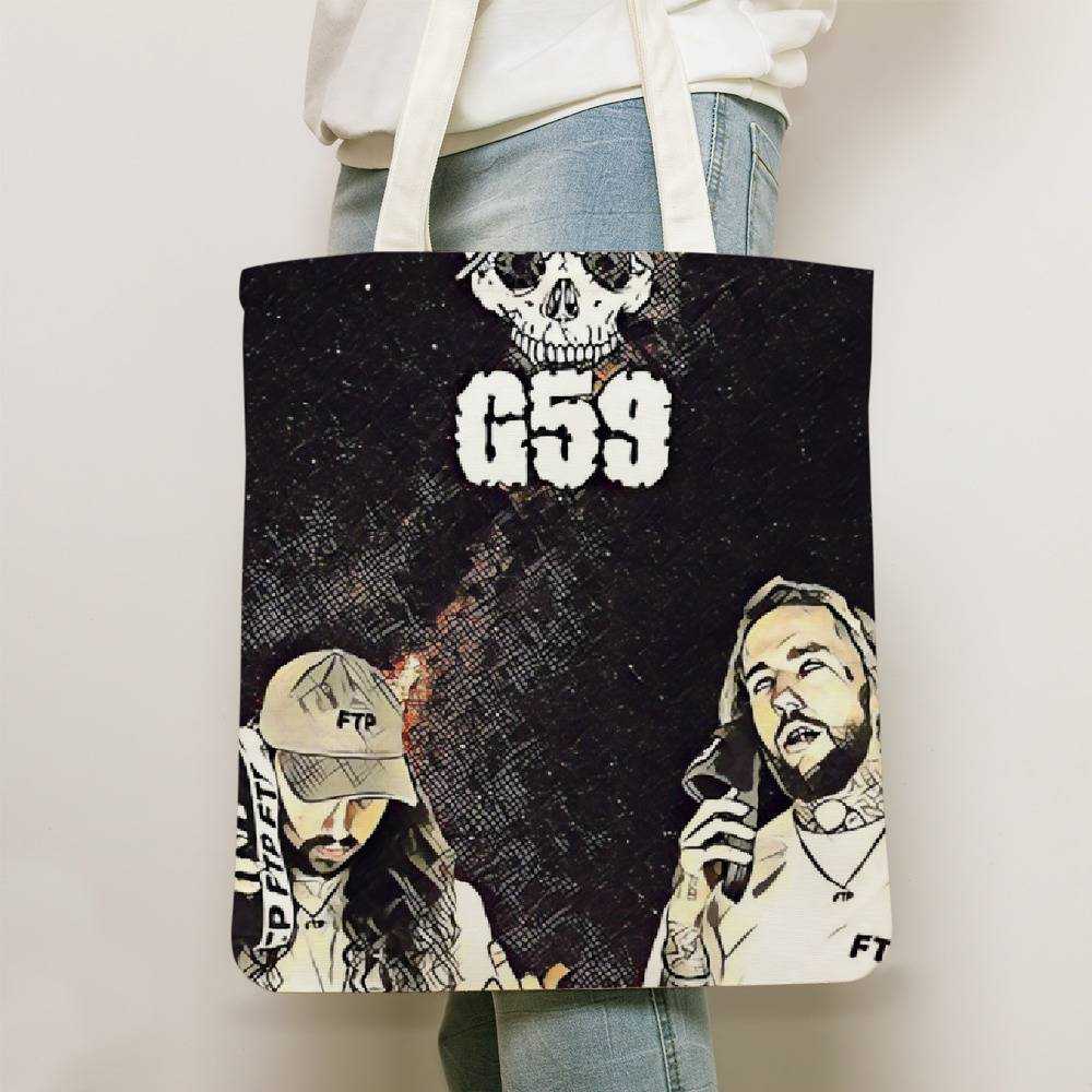 Suicide Boys Totebag Classic Celebrity Totebag Suicideboys G59 Space Artwork Totebag