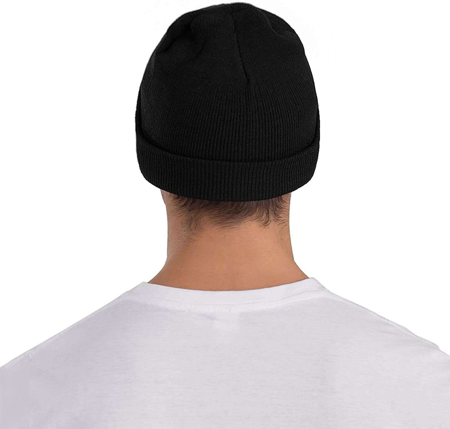 Warm for Soft Weather Toboggan Suicide Logo gogoherhome for Cold Hats Stretchy Boys Knit Embroidered Cap Beanie Black Men Women