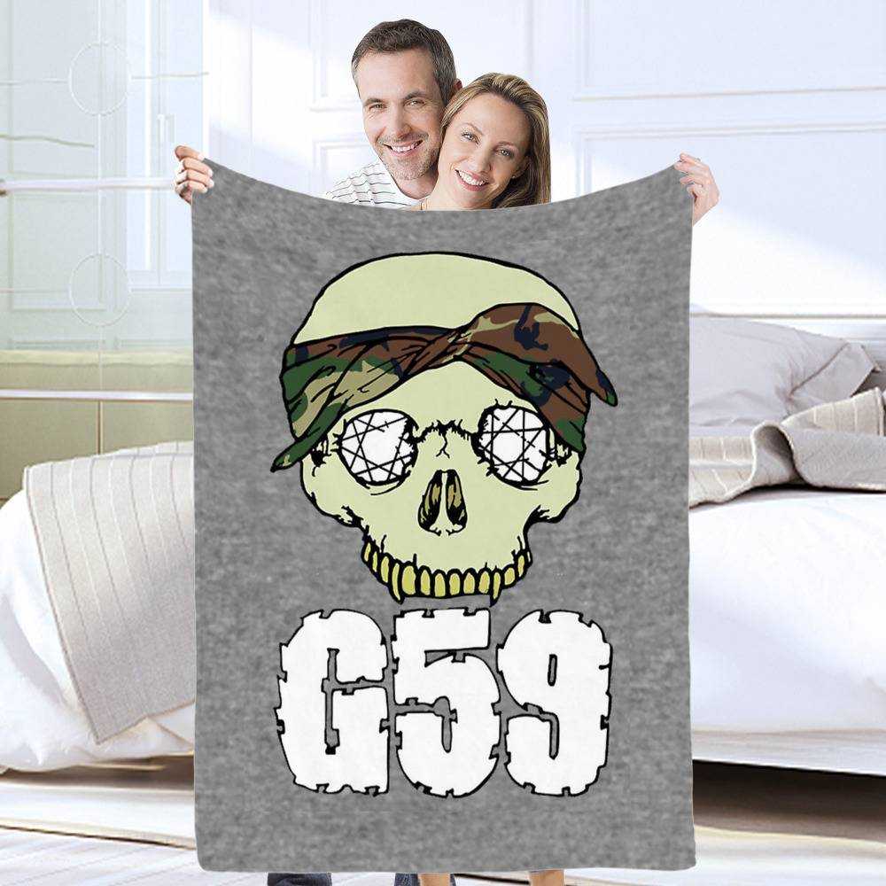 G59 Blanket Light Green Head Blanket Blankets