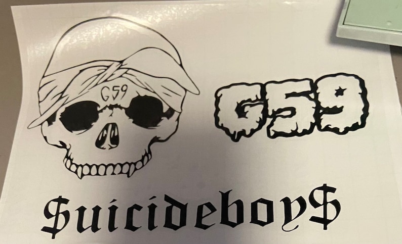 uicideboy inspired tattoo  rG59