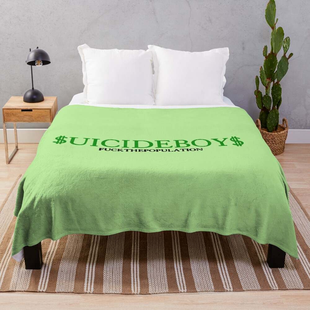 Suicideboys Ftp Dollar Version Throw Blanket Comfortable and Stylish#1