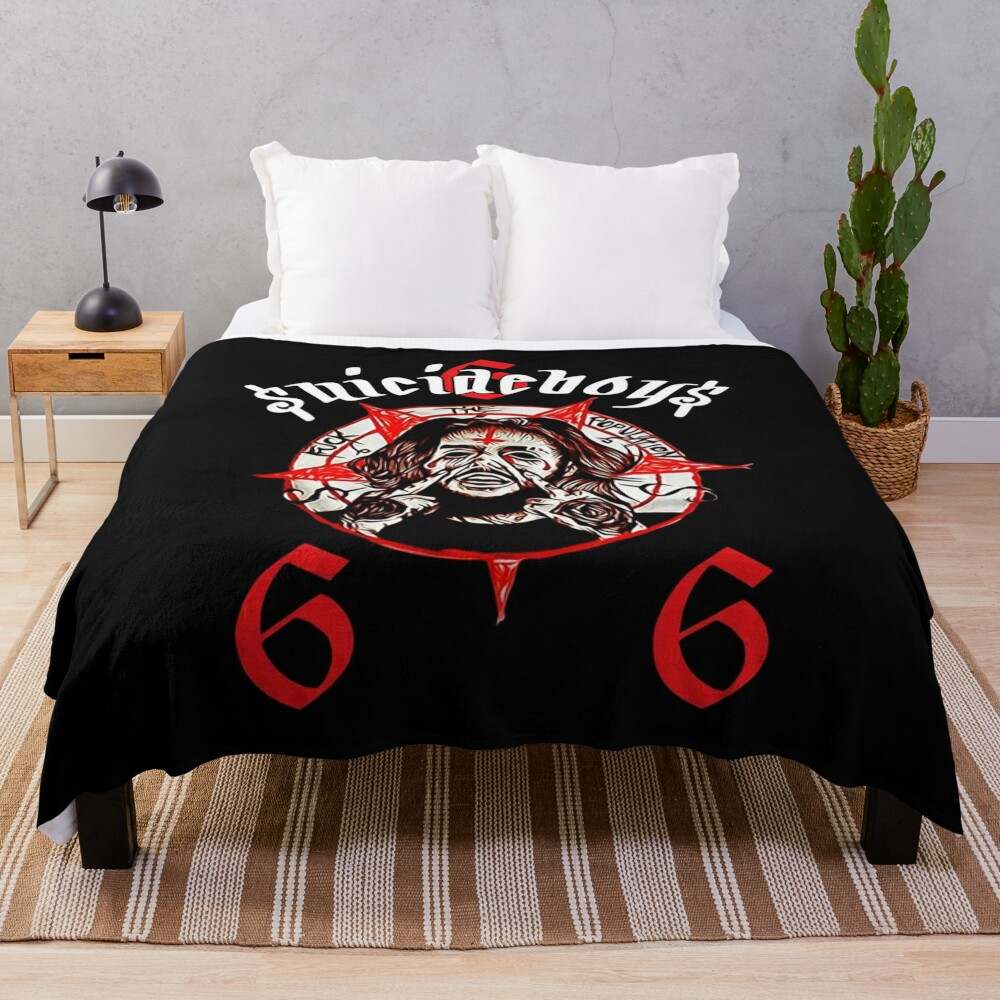 Suicideboys 666 Throw Blanket Comfortable and Stylish#1
