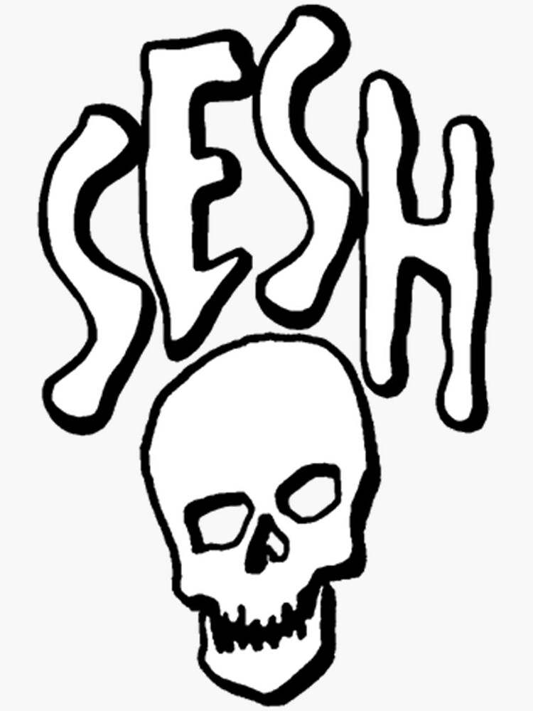 Bones Sesh Logo Tattoo Sticker Perfect for Fans Durable Long Lasting
