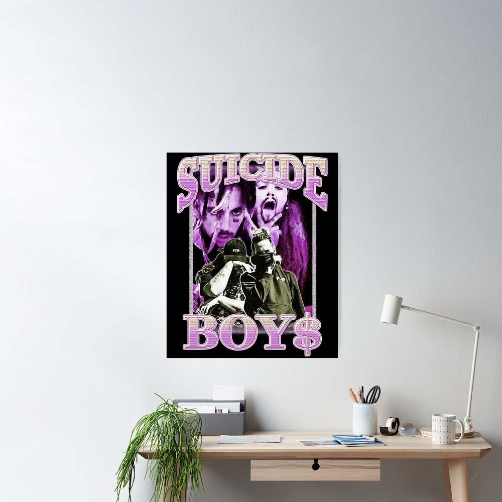 Vintage Style Suicideboys Vintage 90'S Rap Poster Posters