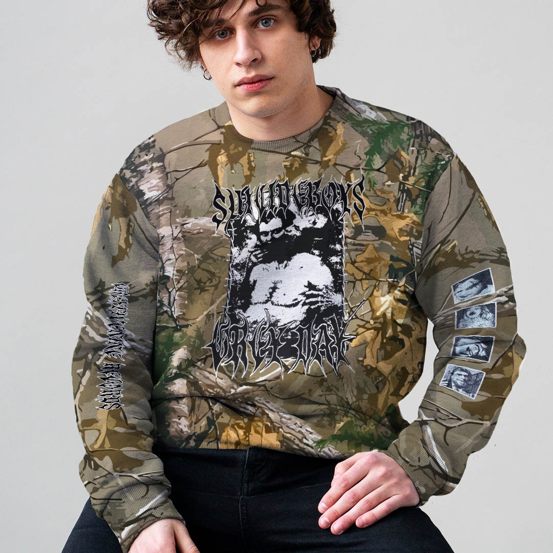 $uicideboy$ Yungxrist Sweatshirt Highest Quality Suicideboys Long Sleeve Shirt Crewneck