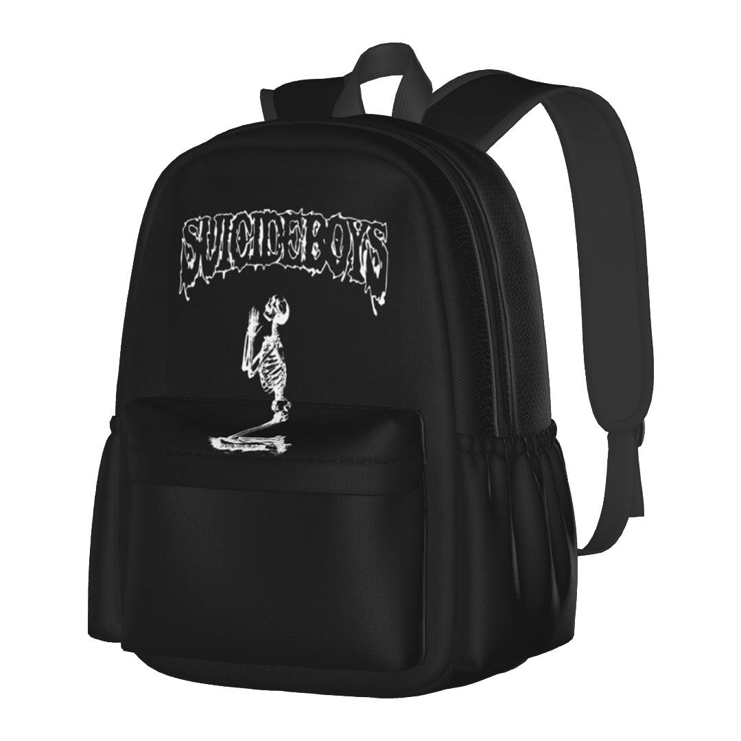 Suicideboys Skeleton Waterproof Backpack Suicideboys Backpacks