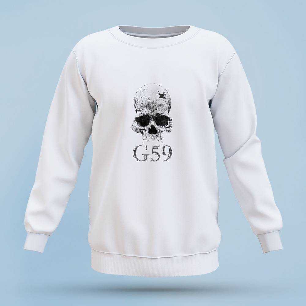 G59 Sweatshirt Classic Celebrity Sweatshirt Skull logo Sweatshirt Long Sleeve Shirt Crewneck
