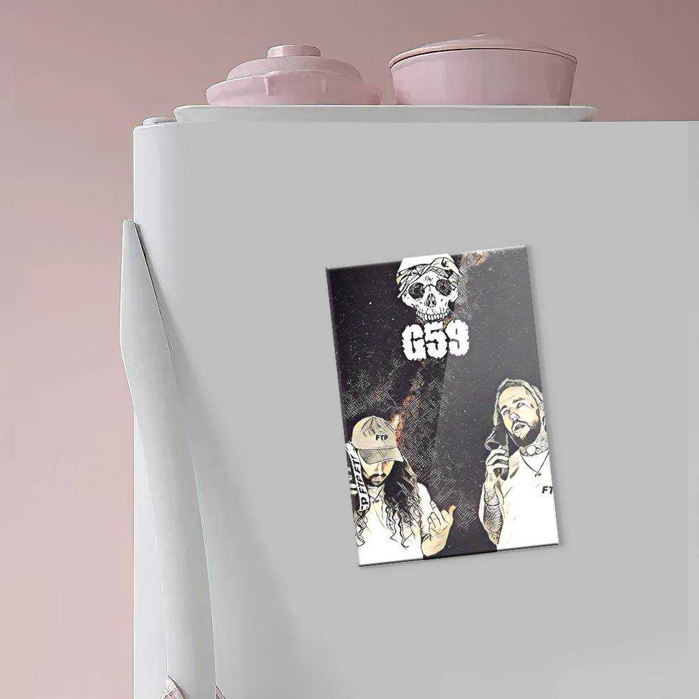 Suicide Boys Fridge Magnet Suicideboys G59 Space Artwork Fridge Magnet