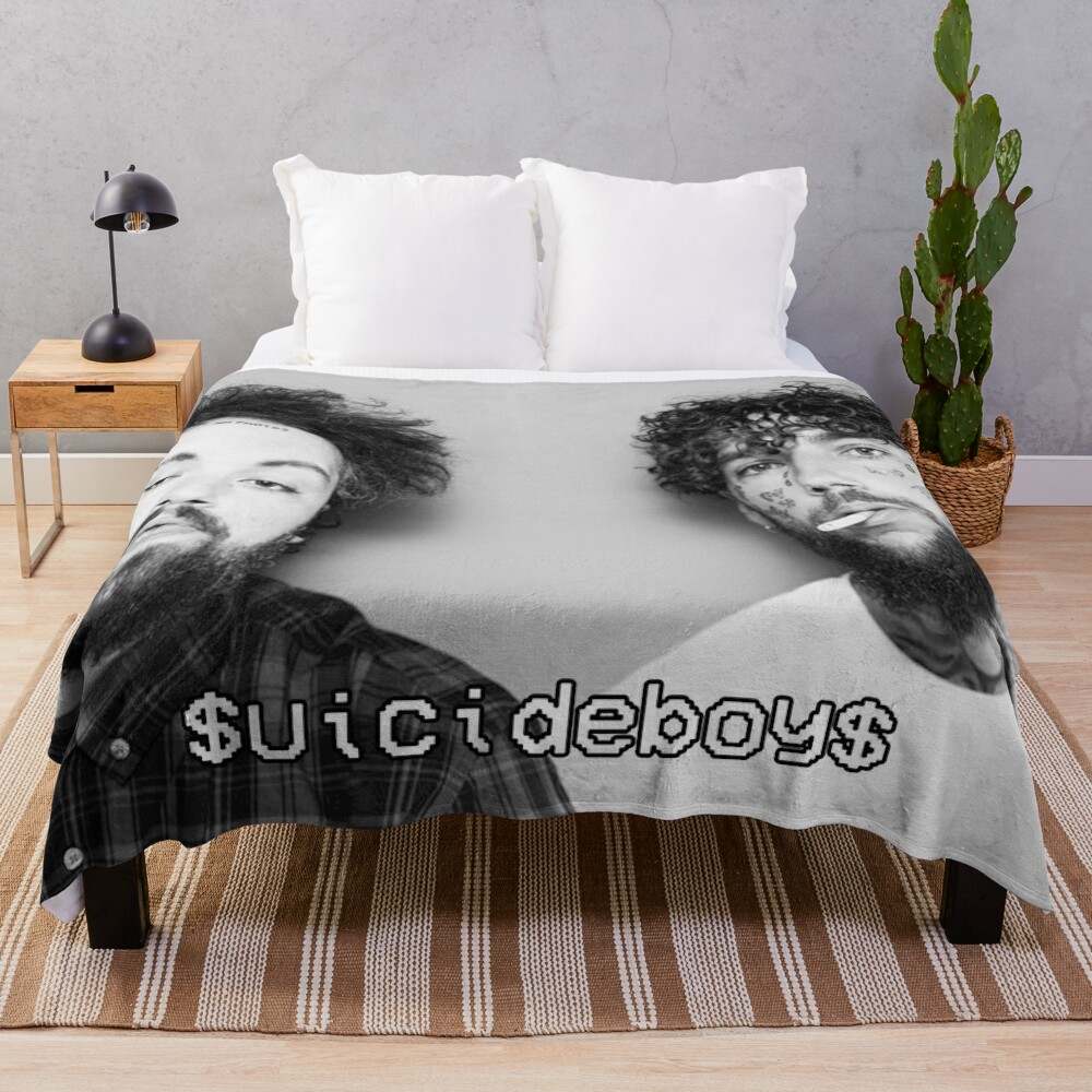$uiicideboy$ Throw Blanket Comfortable and Stylish#1