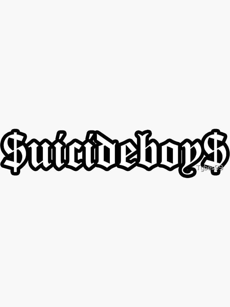 Suicideboys Logo Classic Tattoo Sticker Perfect for Fans Durable Long Lasting