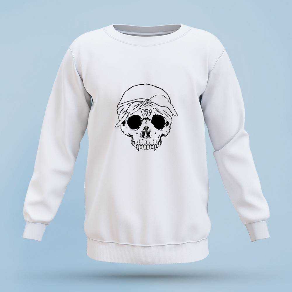 G59 Sweatshirt Classic Celebrity Sweatshirt G59 The Skeleton Sweatshirt Long Sleeve Shirt Crewneck