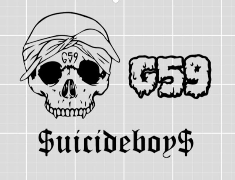 So I had to learn about uicideboy and their music to come up with an  awesome design for Jack as his first tattoo The level of intricacy in this  was  By