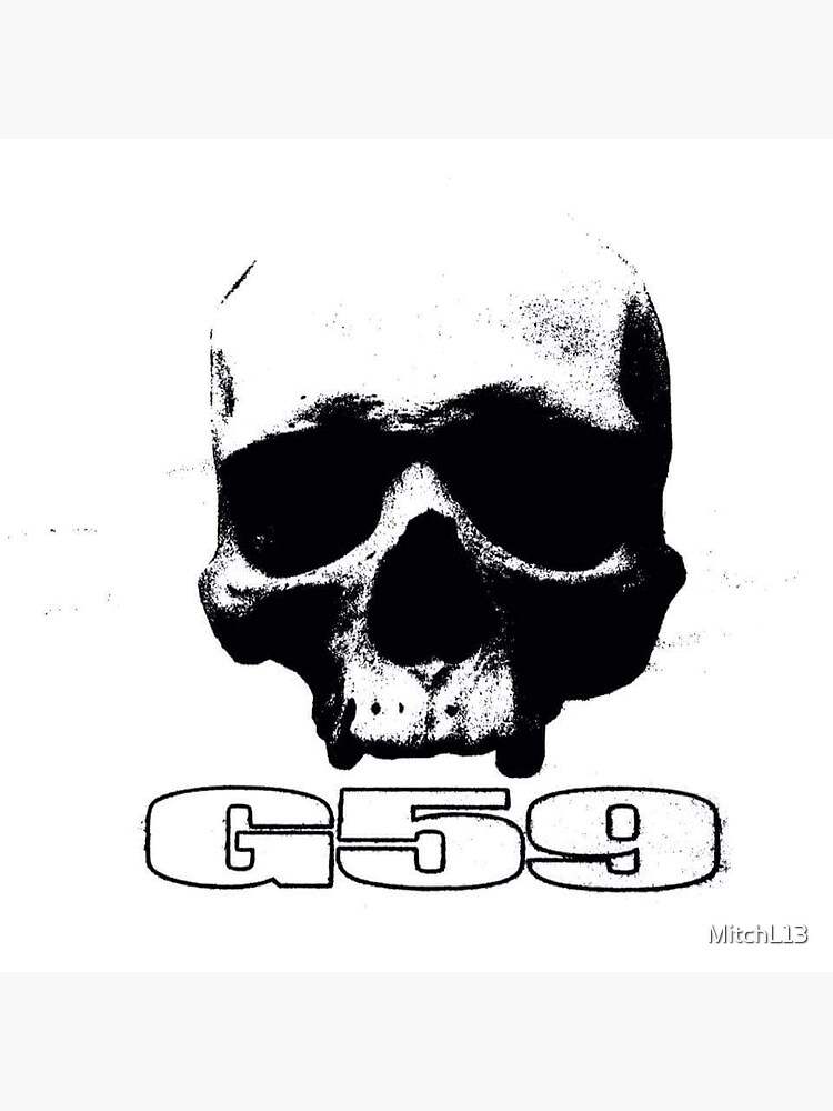G59 Skull Tattoo Sticker Suicideboys Tattoo Sticker Show your Personality