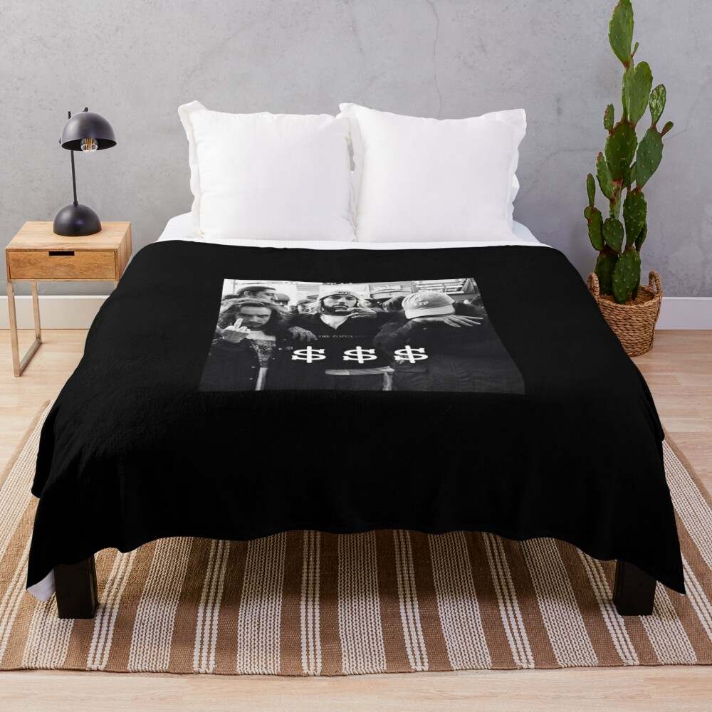 Suicideboys X Pouya Pullover Throw Blanket Comfortable and Stylish#1
