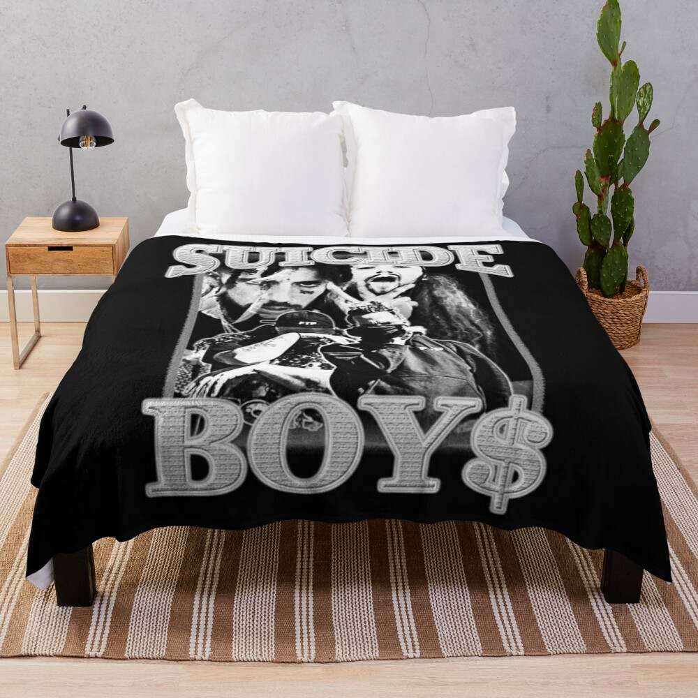 Vintage Style Suicideboys Throw Blanket Comfortable and Stylish#1