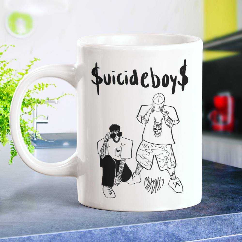 Suicide Boys Mug SUICIDEBOYS Stylized Suicide Mug