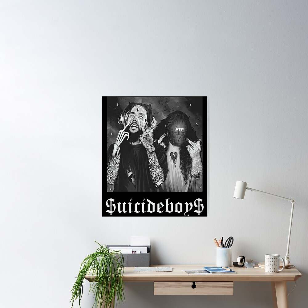 Suicideboys Scrim and Ruby Wall Poster Posters