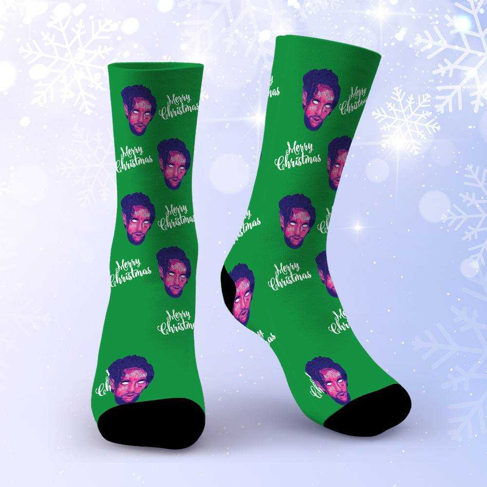 Suicide Boys Socks Custom Photo Socks Christmas Socks Merry Christmas Gift