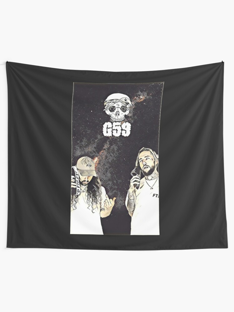 Suicideboys G59 Space Artwork Tapestry Classic Celebrity Tapestry ...