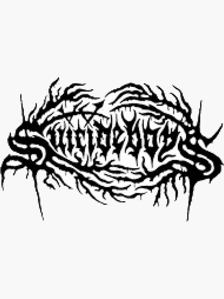 Suicideboys Logo Tattoo Sticker Suicideboys Tattoo Sticker Show your Personality